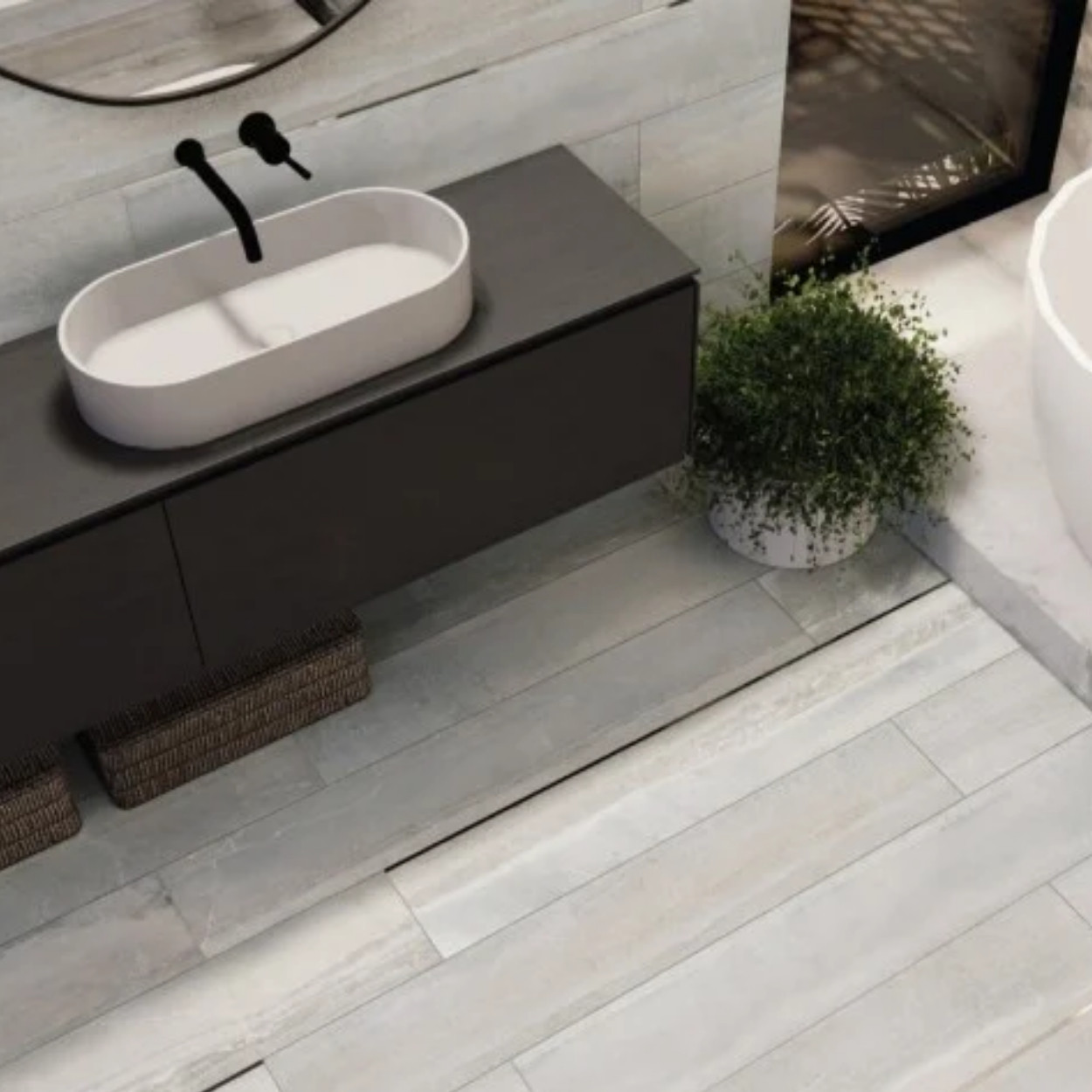Prissmacer Cerámica Serenity Bianco 20x120cm